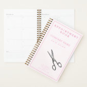 Retro-Schere - Rosa Haairsalon - Terminkalender Planer (Anzeige)