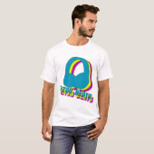 Retro Schlag-T - Shirt (Vorne ganz)