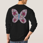 Retro Schmetterling T-Shirt (Rückseite)
