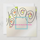 Retro-Schmetterlinge + Spring Bouquet/ Save the Da Date (Rückseite)