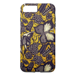Retro-Schmetterlinge und Blume Case-Mate iPhone Hülle