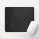 Retro Schmutz-Schwarz-Leder-Gewohnheit Mousepad (Mit Mouse)