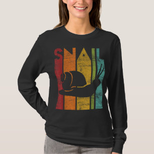 Retro-Schnecke T-Shirt