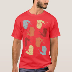 Retro-Schnecke T-Shirt