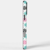 Retro-Schneeflocken Case-Mate iPhone Hülle (Rückseite / Rechts)