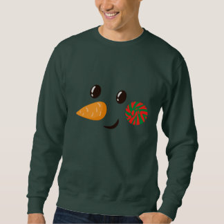  Retro-Schneemann Herren  Sweatshirt