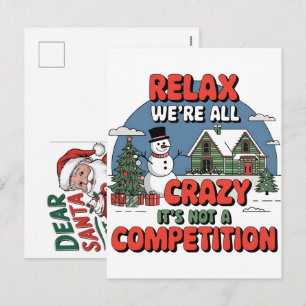 Retro Schneemann Weihnachtsuhr Feiertagsgeschenk S Feiertagspostkarte