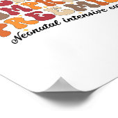 Retro Schnuller Pumpkins Preemies Erntedank Nic Poster (Ecke)