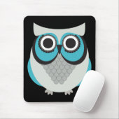 Retro schöne Eule Mousepad (Mit Mouse)