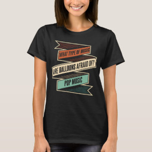 Retro School Bildung Erzieher Vintag Music Tee