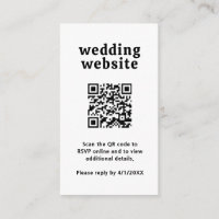 Retro Schriftart Black and White QR Code Moderne H