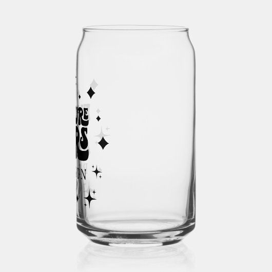 Retro Schriftart Personalisiert Future Mrs. Dosenglas (Links)