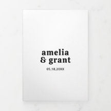 Retro-Schriftart Schwarz-Weiß-QR-Code-Foto-Hochzei