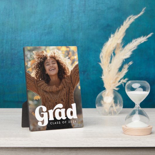 Retro Schriftart Vollstudium Foto Abschluss Fotoplatte (Seite)