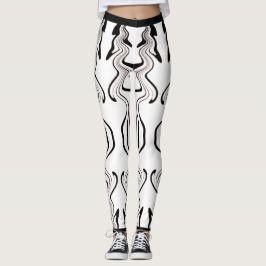 Retro-Schriftzitat im Vintage-Stil mit motivierend Leggings