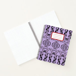Retro-Schriftzug mit Vintage-Charme und Motivation Notizblock