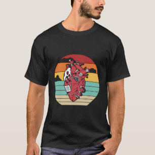 Retro-Schrittmacher-Katheter-Transplantation offen T-Shirt