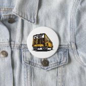 Retro Schulbus Vintage Gelb Button (Beispiel)