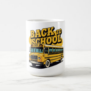 Retro-Schulbus Zurück zur Schule Kinder Kaffeetasse