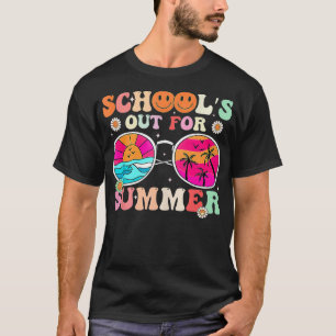 Retro-Schulen für den Abschluss im Sommer T-Shirt