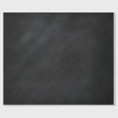 Retro-Schultafel-Textur Geschenkpapier (Flach)