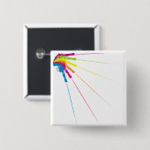 Retro Schuss-Knopf Button (Vorne & Hinten)