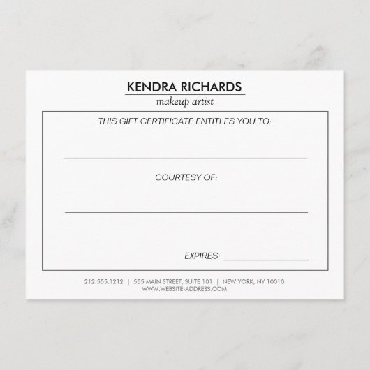 Retro Schwarz und Weiß Muster Gold Name Geschenkta (Rückseite)