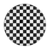 Retro-Schwarz-Weiß-Karton Schneidebrett (Vorderseite)