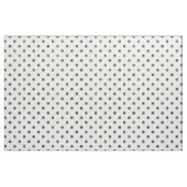 Retro Schwarz-weiße Polka-Punktmuster Stoff (Yard (91,4 cm))