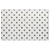 Retro Schwarz-weiße Polka-Punktmuster Stoff (Fat Quarter (45,7 x 55,9 cm))