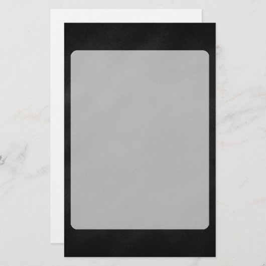 Retro Schwarze Khalkboard Textur (Vorne/Hinten)