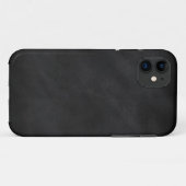 Retro Schwarze Khalkboard Textur Case-Mate iPhone Hülle (Rückseite (Horizontal))