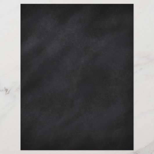 Retro Schwarze Khalkboard Textur Flyer (Vorne)