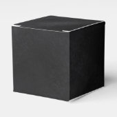 Retro Schwarze Khalkboard Textur Geschenkschachtel (Vorderseite)