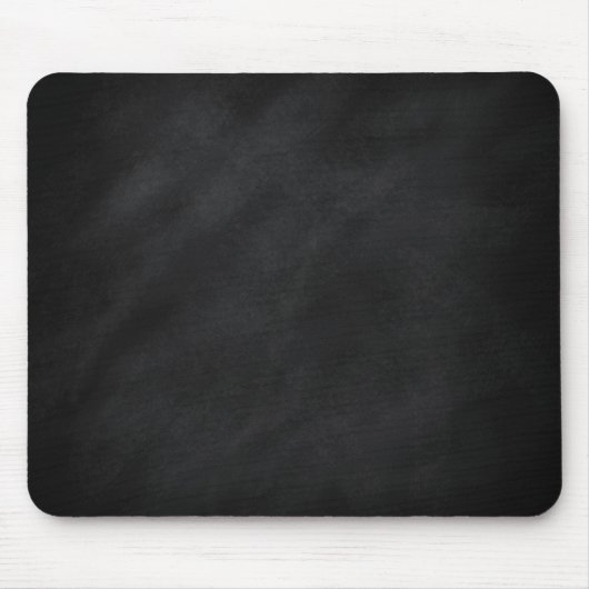 Retro Schwarze Khalkboard Textur Mousepad (Vorne)