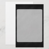 Retro-Schwarze Kreidetafel-Textur (Vorne/Hinten)