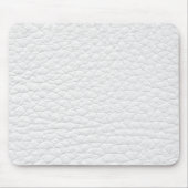 Retro schwarze u. weiße Schmutz-Leder-Gewohnheit Mousepad (Vorne)