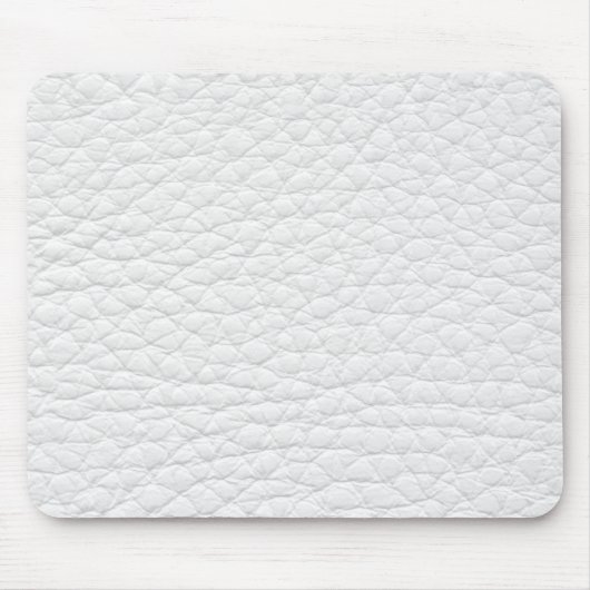 Retro schwarze u. weiße Schmutz-Leder-Gewohnheit Mousepad (Vorne)