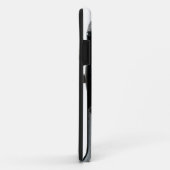 Retro schwarzer Münztelefonkasten Case-Mate iPhone Hülle (Hinten/Rechts)