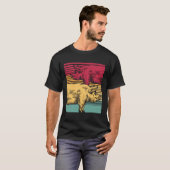 Retro Schwein T-Shirt (Vorne ganz)