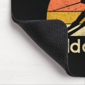 Retro Schweitzer Skibekleidung Vintag I Mousepad (Ecke)