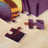 Retro Sci-Fi-Frau Puzzle (Seite)