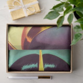 Retro Sci-Fi-Frau Seidenpapier (Geschenk)