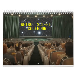 Retro-Sci-Fi Kalender