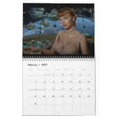 Retro-Sci-Fi Kalender (Feb 2027)