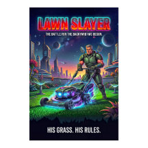 Retro-Sci-Fi-Taktischer-Rasenheld-Parodie