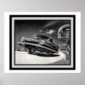 Retro Sci Fi Transportation Poster 16 x 20 (Vorne)