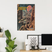 Retro-Sci-Fi-Weltraum-Explorations-Kunstprint Vint Poster (Heimbüro)