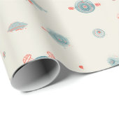  Retro Sci-Fi Wrapping Paper Geschenkpapier (Rolleneckpunkt)