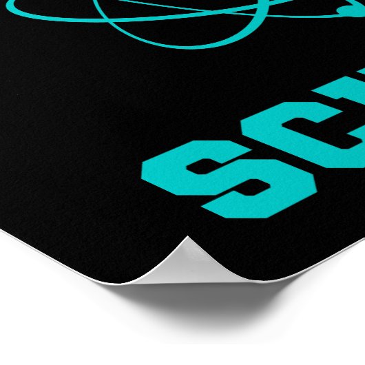 Retro Science Academy Poster (Ecke)